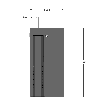 Антивандальный шлагбаум HURDE Block-A1 3M KIT Антивандальный шлагбаум HURDE Block-A1 3M KIT